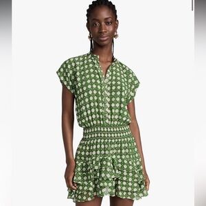 Misa Los Angeles Evie Dress in Rattan Tile